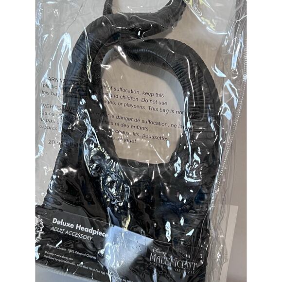 Disney Maleficent Headpiece Mistress of Evil Deluxe Adult Headpiece Horns - Picture 5 of 8